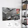 Magnettafel 60x40cm Pinnwand Whiteboard beschreibbar - Produktbild-Vorschau 4