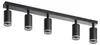 ZMH LED plafondlamp, 5 lichtpunten, GU10, zwart. Productafbeelding-voorbeeld 9