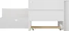 Flieks L-förmiges Bett Kinderbett 90x200cm mit Ausziehbett, Produktbild-Vorschau 8