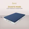 Lavea® Topper Spannbettlaken 180x200 cm - 200x200 cm, Maya Produktbild-Vorschau 2