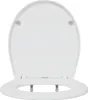 vidaXL Toilettensitz Weiß 47 x 37 x 4 cm Duroplast Produktbild-Vorschau 6