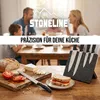 STONELINE® Edelstahl Messer Set 5-teilig mit Messerblock | Produktbild-Vorschau 9