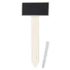 étiquettes pour plantes 21 x 9 cm bois beige/noir 5 pièces Voir les images du produit 2