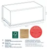 Secchio per pane, con coperchio/tagliere, metallo, legno di Anteprima dell’immagine prodotto 13