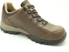 A single brown hiking shoe is shown against a white background. Produktbild-Vorschau