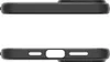 Two views of a black phone case shown against a white background. Produktbild-Vorschau