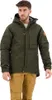 A man wearing a green jacket and brown pants, posing for a product shot. Podgląd zdjęcia produktu