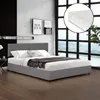 Polsterbett 'Juva' Doppelbett mit Matratze Bettkasten und Produktbild-Vorschau 1
