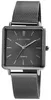 Excellanc Uni Armbanduhr mit Edelstahl Meshband schwarz Produktbild-Vorschau 1