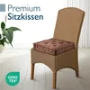 Beautissu 4er Set Bodenkissen Sitzkissen Mila, 50x50cm, Produktbild-Vorschau 2