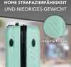 Xonic Design Reisekoffer mit Rollen– ABS Hartschalenkoffer Produktbild-Vorschau 3
