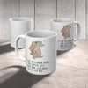 Mr. & Mrs. Panda Tasse Papa Bär - Weiß - Geschenk, Produktbild-Vorschau 5