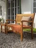 Gartenbank Teakholz 120 cm, 2-Sitzer, Modell Beaufort Produktbild-Vorschau 3