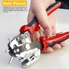 A hand holding a hole punch tool. Náhled obrázku produktu
