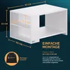 CASARIA Couchtisch mit Stauraum Weiß Produktbild-Vorschau 4