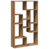 vidaXL Knihovna Artisan dub 72x20x120,5 cm dřevěný materiál Náhled obrázku produktu 1