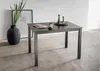 Woodroom Tisch Kota Hevea massiv schwarz lackiert 110x75x70 Produktbild-Vorschau 2