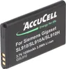A black battery pack with white and green text and logos. Produktbild-Vorschau