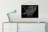 MuchoWow® Textilposter Stadtplan - Barcelona - Karte 60x45 Produktbild-Vorschau 3
