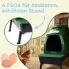 Legenester für Hühner mit Füßen Legenest Kunststoff Produktbild-Vorschau 4