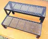 2 Stufen Stahltreppe Außentreppe Freistehend Breite 80 cm Produktbild-Vorschau 6