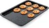 A baking tray with chocolate chip cookies on it, set against a white background. Voir les images du produit