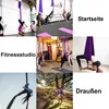 Aerial Yoga Hängematte 5 m × 2,8 m, Nylon 40D Produktbild-Vorschau 3