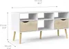 Mobili TV OSLO a basso pannello Mobili TV struttura Anteprima dell’immagine prodotto 3