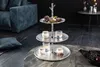 riess-ambiente Design Etagere ABSTRACT 50cm silber mit drei Produktbild-Vorschau 4