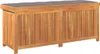 A wooden outdoor storage box with a gray cushion on top, shown against a white background. Náhled obrázku produktu