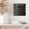 DEQOART Glasbild Echtglas 30x30 cm 'Zielbewusster Fokus' Produktbild-Vorschau 4