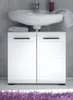 SkinGlossLine meuble sous lavabo blanc haute brillance, Voir les images du produit 15