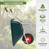 Schubkarre 100 L mit Kunststoffmulde bis 250 kg Stahlrahmen Produktbild-Vorschau 2