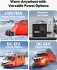 VEVOR Chauffage diesel Réchauffeur d'air 8 kW, DC 12 V/24 Voir les images du produit 5