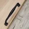12 Stück 128mm Küchengriffe, schwarze Möbelgriffe, Schrank Produktbild-Vorschau 3