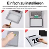 FIVMEN Hausnummer Beleuchtet Solar Edelstahl Produktbild-Vorschau 6