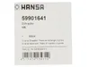 A label with product information and a barcode. Produktbild-Vorschau