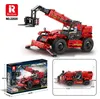 Reobrix 22020 Teleskoplader Klemmbaustein RC Baufahrzeug Produktbild-Vorschau 5