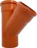 KG T-Stück DN 110/45° PVC-U Verbinder | mit Dichtung | für Produktbild-Vorschau 6