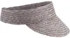 Seeberger Strohborte Schirm Visor in braun