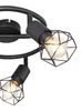 Globo Illuminazione faretto in metallo nero, 3x E14 Anteprima dell’immagine prodotto 12