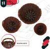 KOTARBAU® 3er Set Weidenkorb mit Griffen Ø 30 cm + Ø 40 cm Produktbild-Vorschau 5
