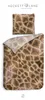 Heckett & Lane GOTS Satin Bettwäsche - Giraffe 135 x 200 cm Produktbild-Vorschau 1