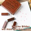 Holz Gummistempel Alphabet Set,84 Stempel Produktbild-Vorschau 3