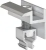 Endklemme Klickfix silber 30-40mm Solarmodul Halterung Produktbild-Vorschau 1
