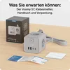 VOOMY 8-in-1 Heim Mehrfachsteckdose mit 20W USB-C – 4-Fach, Produktbild-Vorschau 7
