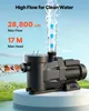 Pompa per piscina SucceBuy, 1300 W, portata massima 28.800 Anteprima dell’immagine prodotto 2