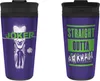 REISEBECHER JOKER (STRAIGHT OUTTA GOTHAM) METALL - Produktbild-Vorschau 1
