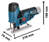 Akku-Stichsäge GST 12V-70, 2 x Akku GBA 12V 3.0Ah in L-BOXX Produktbild-Vorschau 3