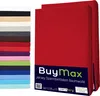Buymax Spannbettlaken 90x200cm Doppelpack 100% Baumwolle Produktbild-Vorschau 1